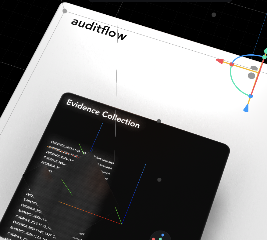 File upload interface